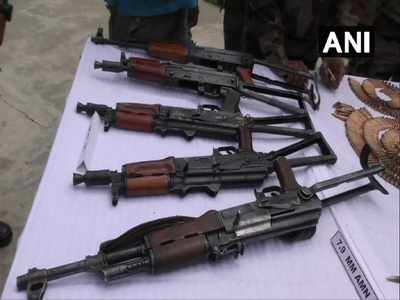 Army seizes arms, ammunitions along LoC in J-K's Rampur