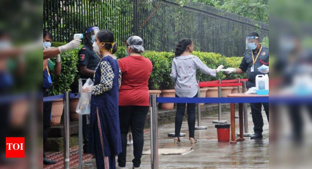 Covid 19 Jee Mains Conducted Across Country Amid New Normal India News Times Of India