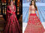 This bride wore Disha Patani's pink raw silk lehenga