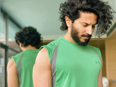 Dulquer Salmaan debuts his 'lockdown hair' with these viral pictures