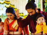 Inside pictures from Yash and Radhika Pandit’s son’s naming ceremony