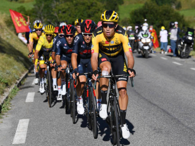 Tour de France: Wout van Aert sprints to fifth stage victory