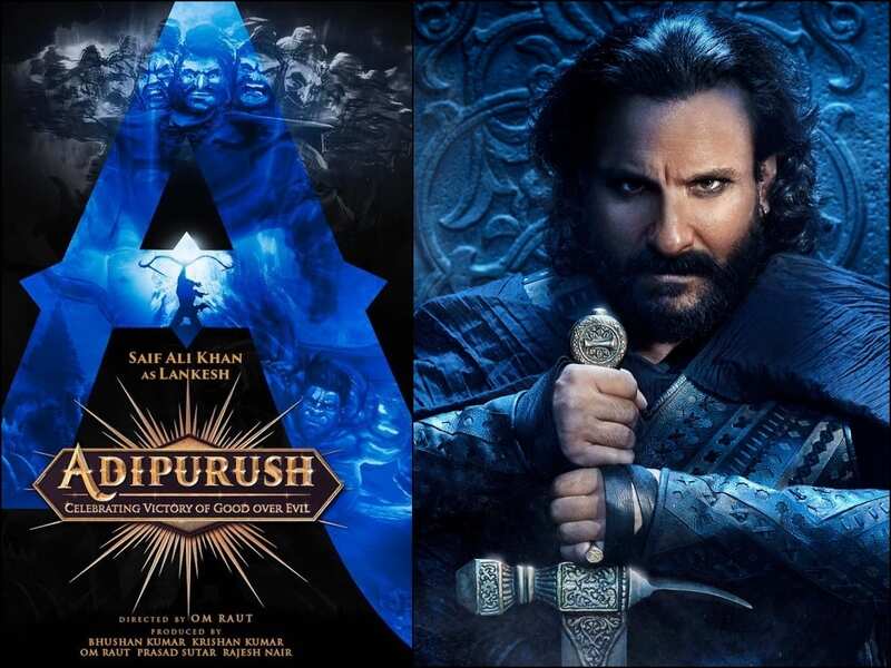 Saif Ali Khan steps into the antagonist's role of Lankesh in Prabhas'  Adipurush | Telugu Movie News - Times of India