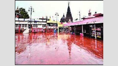 Gaya temple wears deserted look