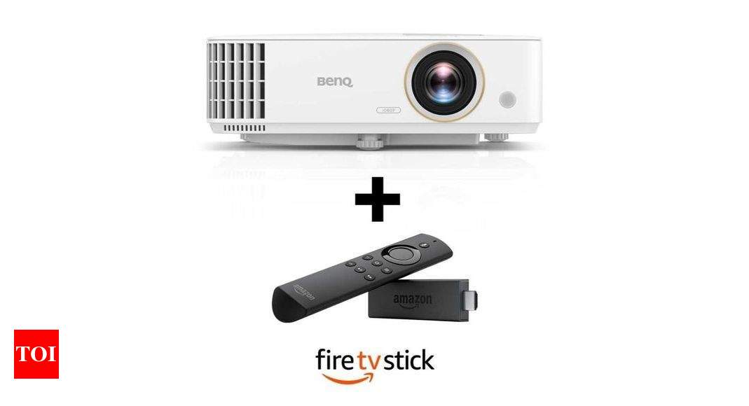 Benq Projector Benq Launches Home Entertainment Projector Th585 Bundles Free Amazon Fire Stick Times Of India