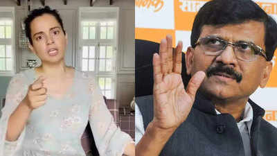 Kangana Ranaut slam Shiv Sena MP Sanjay Raut over his 'do not return' remark