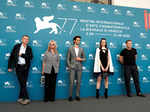 Pierre Niney, Stacy Martin, Benoit Magimel, director Nicole Garcia and producer Philippe Martin