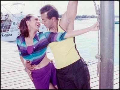 Flashback Friday: Karisma Kapoor takes a walk down the memory lane as she shares a picture with Salman Khan; asks fans to guess the film
