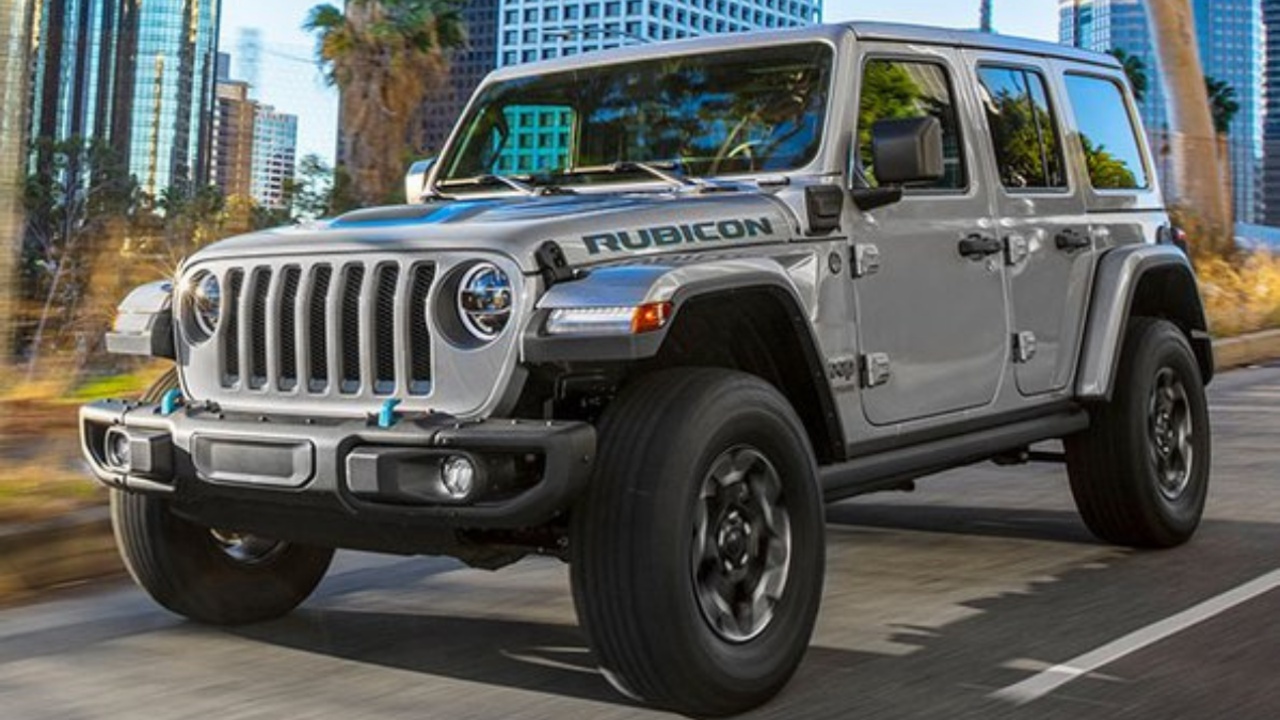 Wrangler introduces Jeep's first electric-powered vehicle - Times of India