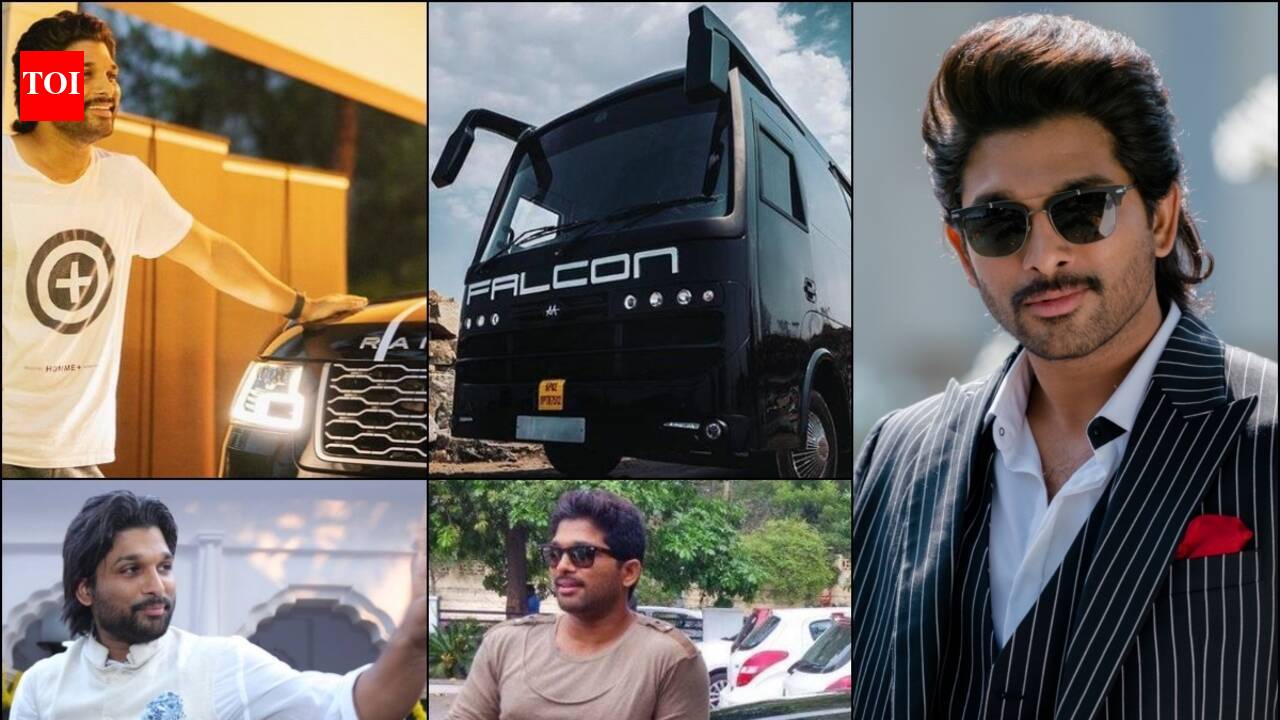 From swanky cars to an upgraded vanity van, Allu Arjun owns these ...