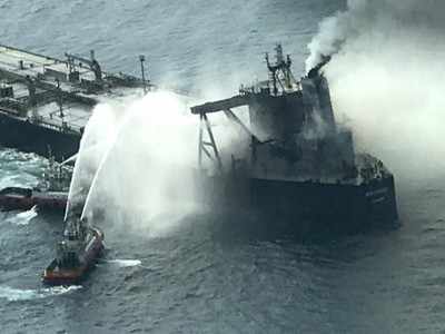 Sri Lanka thanks India for helping douse fire on board oil tanker