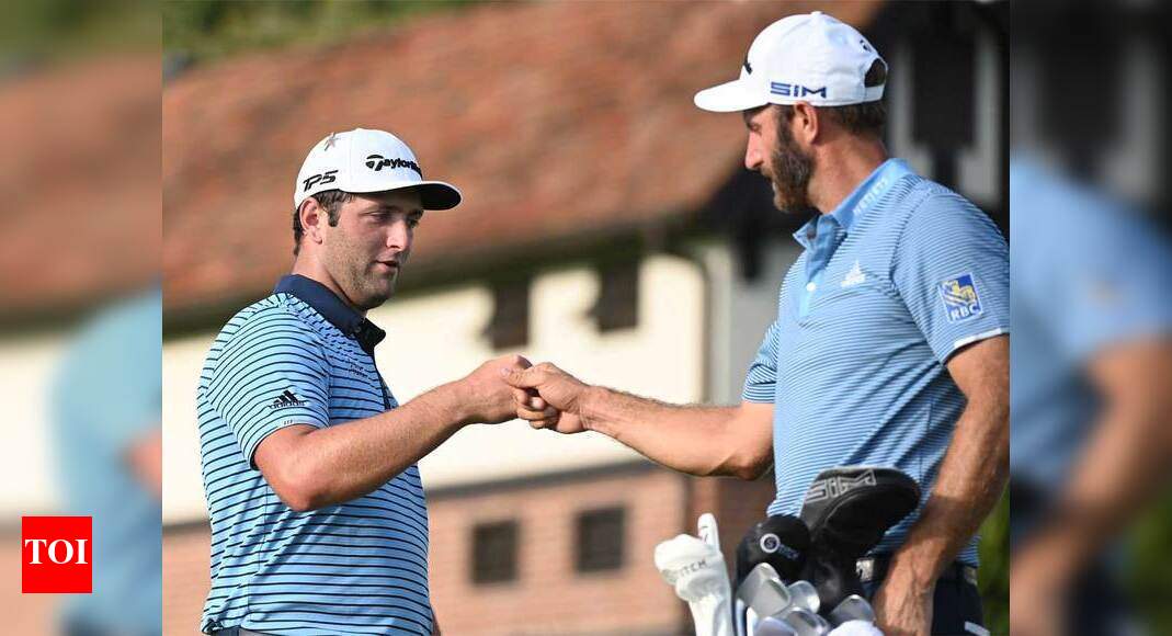PGA Tour Championship Jon Rahm matches Dustin Johnson for PGA Tour