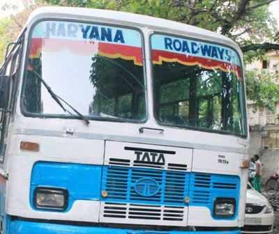 neighboring roadways inter haryana buses nod waiting movement states state representative