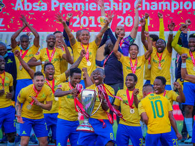 Maboe hat-trick gives Mamelodi Sundowns third straight title