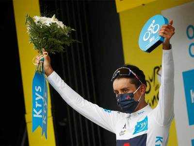 Bernal happy to just survive first Tour de France mountain test