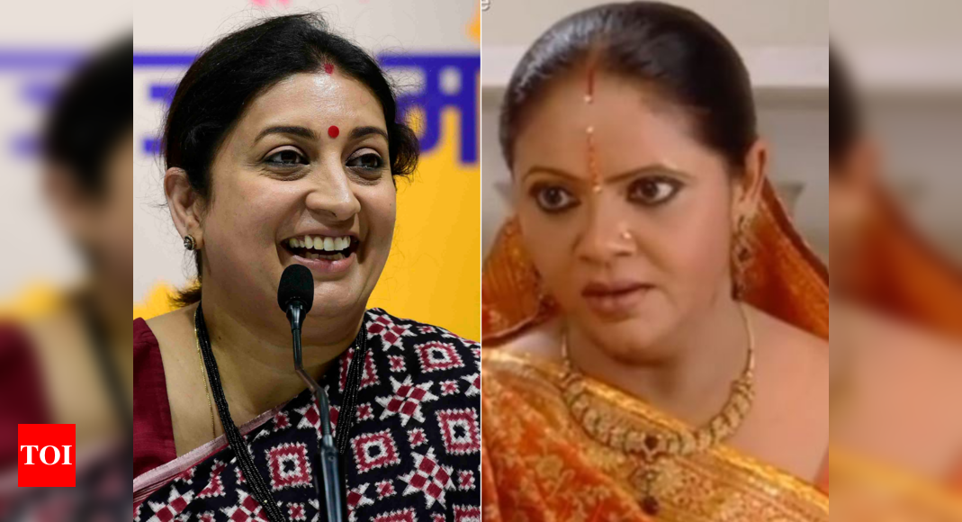 Smriti Irani shares hilarious 'Rasode Mein Kaun Tha' spoof featuring ...