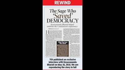 The Sage Who ‘Saved’ Democracy