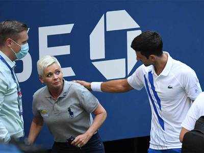 US Open referee said there was 'no other option' but to disqualify Djokovic