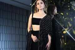 Bollywood inspired ways to don a black lehenga