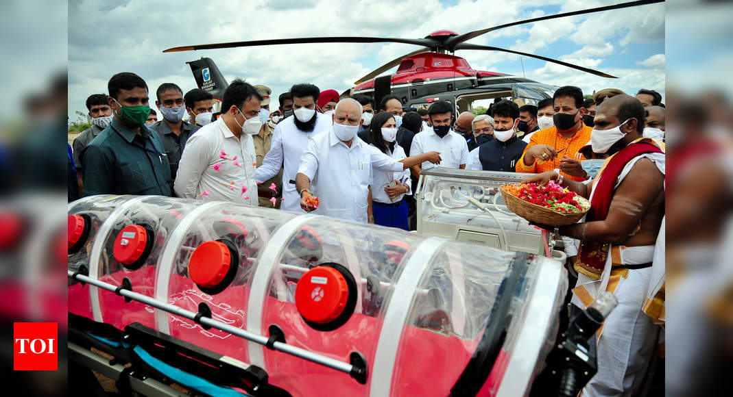 Air Ambulance In Bangalore Bengaluru Gets Air Ambulance Service Bengaluru News Times Of India