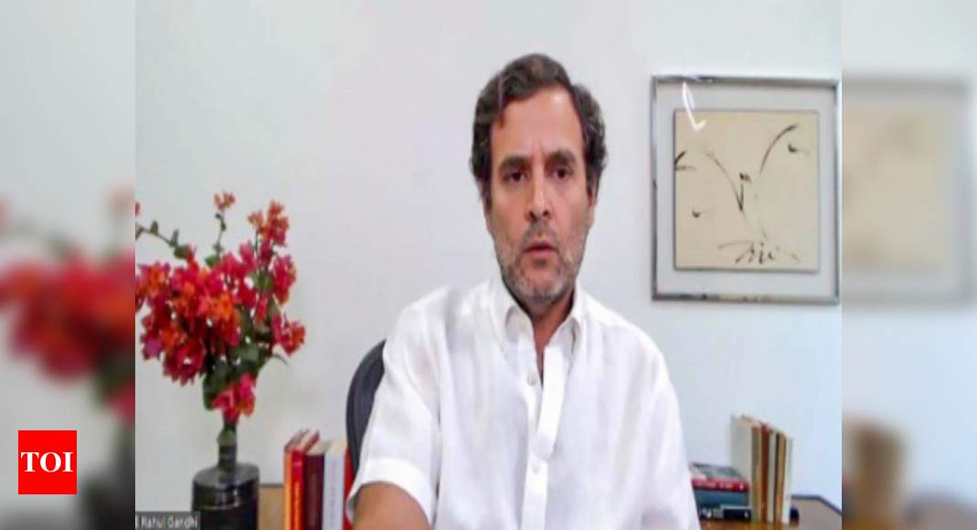 Lockdown an attack on unorganised sector: Rahul
