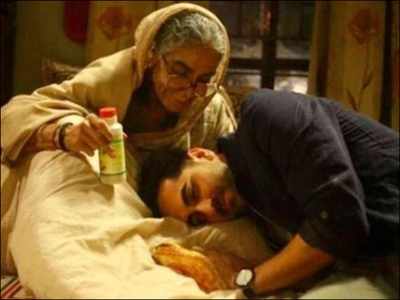 Ayushmann Khurrana shares a sweet picture with his ‘Badhaai Ho’ co-star Surekha Sikri; wishes her a speedy recovery