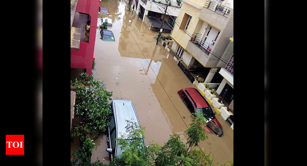 Areas around tech park wake up to flooded streets | Bengaluru News ...