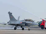 Five Rafale jets formally inducted into IAF