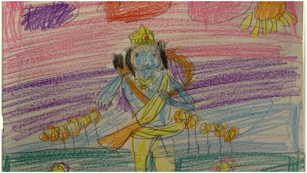 Janmashtami Drawing png download - 1250*1900 - Free Transparent Krishna png  Download. - CleanPNG / KissPNG