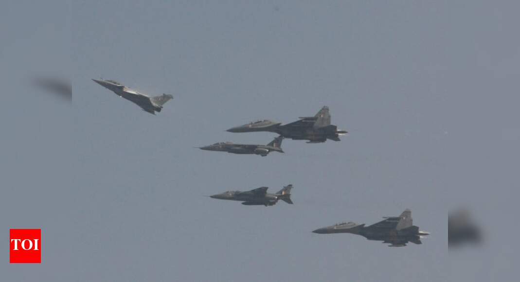 IAF's air display thrills sky in Ambala on Rafale induction | India ...