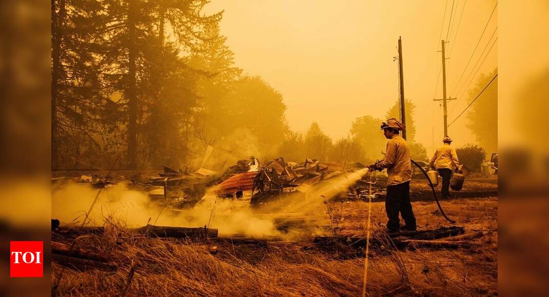 10 now dead in massive Northern California wildfire - Times of India