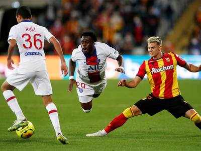 Coronavirus-depleted PSG flop at new boys Lens in Ligue 1 opener