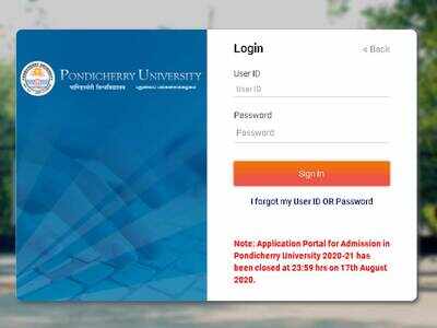 Pondicherry University entrance test hall ticket 2020 released at pondiuni.edu.in