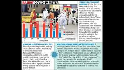 No positive signs of Covid situation easing in Rajkot
