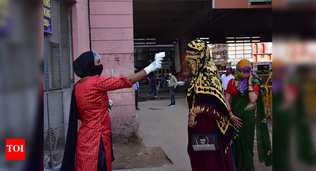 Covid19 32 of active cases in Jaipur Jaipur News Times of India