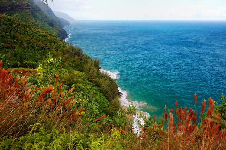 Kalalau Trail, Kauai, Hawaii