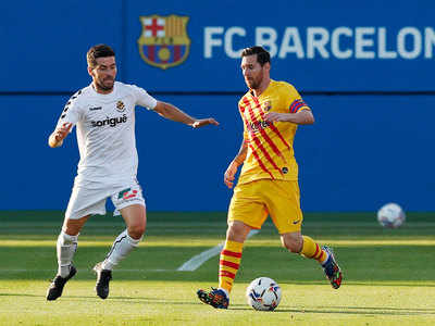 Lionel Messi plays 45 minutes in Barcelona's pre-season friendly win