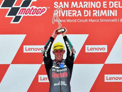 McPhee flies from back of pack to win San Marino Moto3 Grand Prix