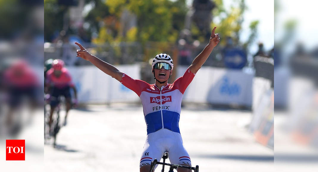 Van Der Poel Wins Penultimate Stage Yates Leads Tirreno More Sports News Times Of India