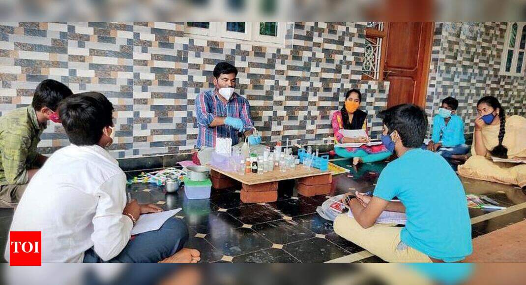 This teacher travels to students’ homes with a mobile science kit ...