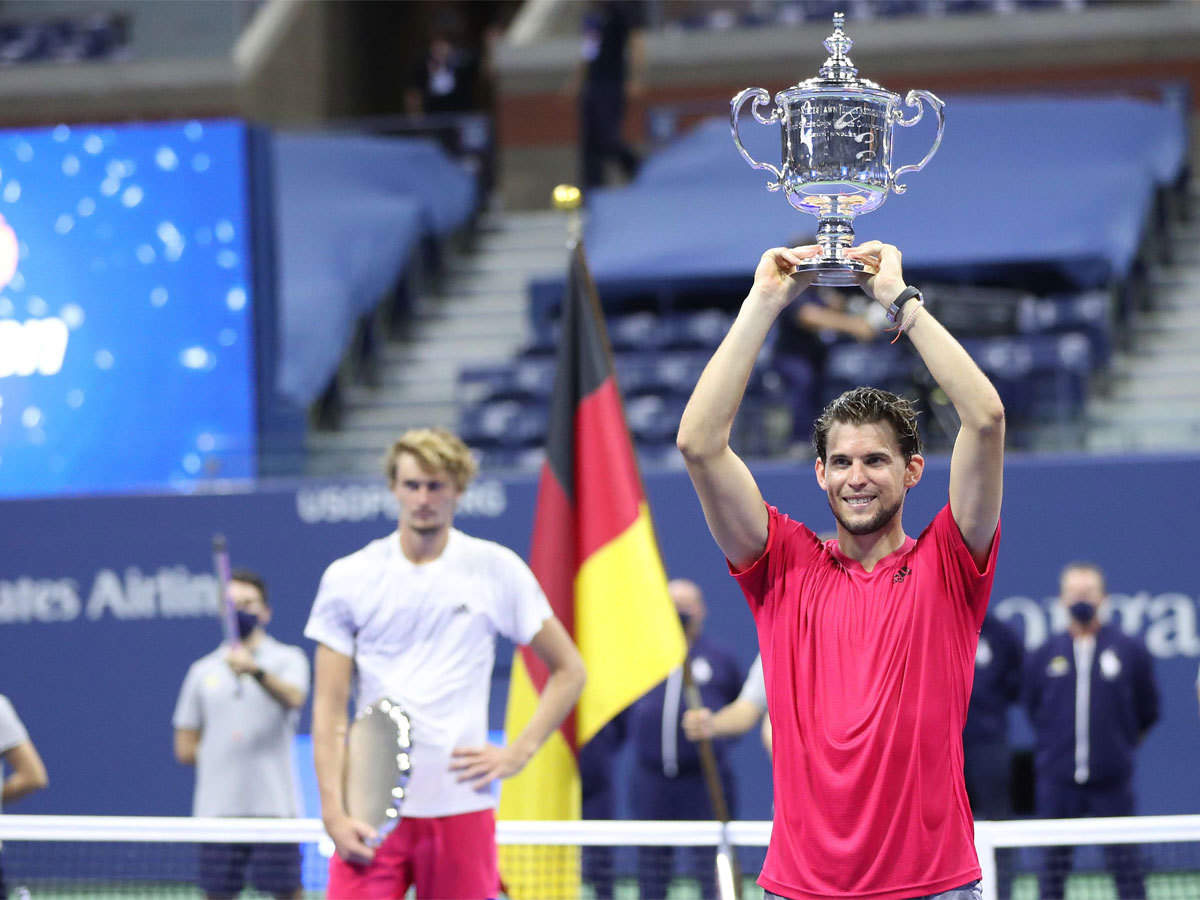 Dominic Thiem First Since 1949 To Win Us Open After Losing First 2 Sets Tennis News Times Of India