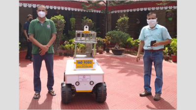Robot to serve Covid-19 patients in Andhra Pradesh's Vizag