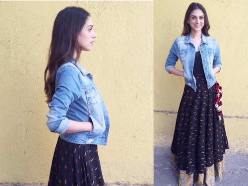 Denim has become the perfect weather transition accent for celebrities from  Alia Bhatt to Deepika Padukone