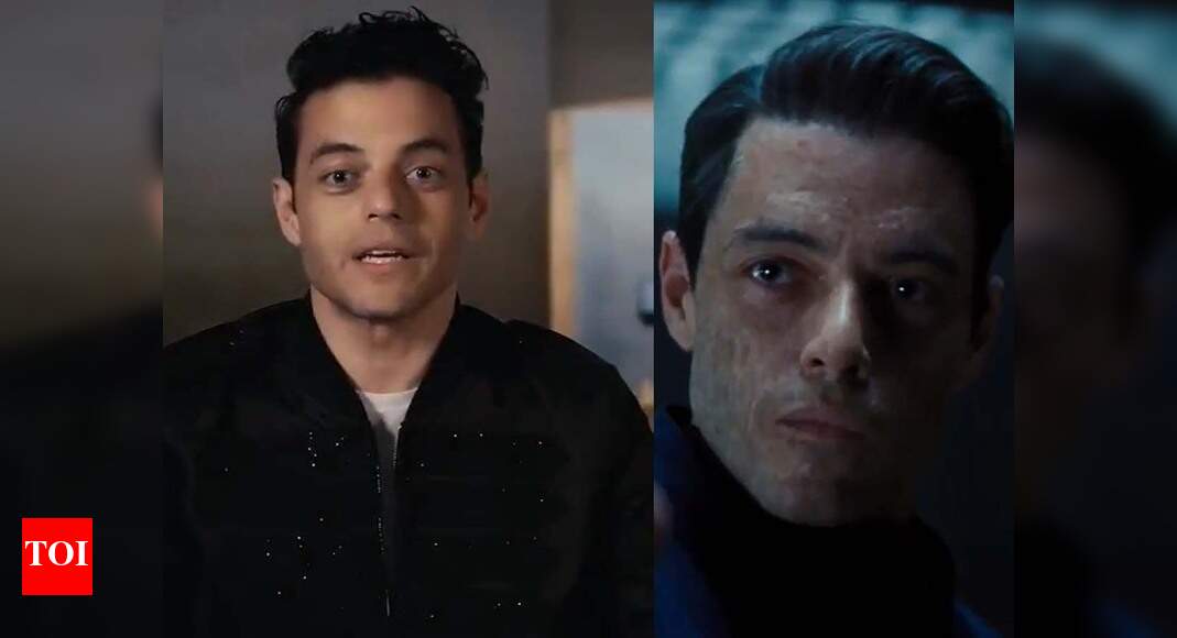 Download New James Bond Rami Malek Gif