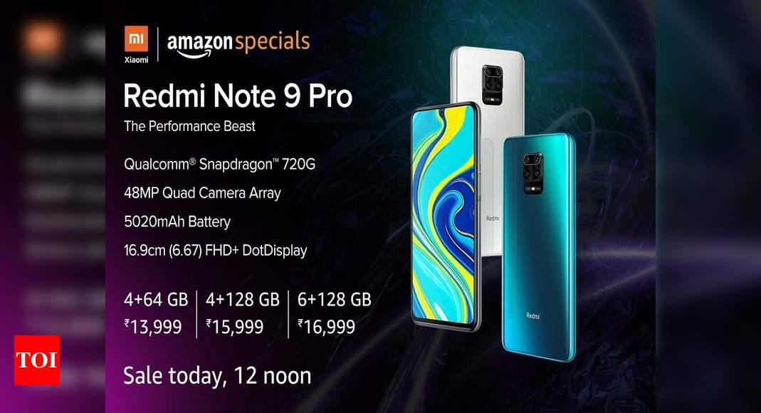 redmi note 9 pro price on amazon