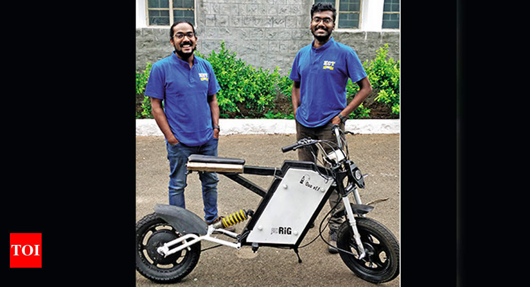 Tamil Nadu: Researcher duo’s low-cost e-bike set to go places