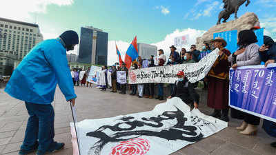 Why tens of thousands are protesting against China in Mongolia