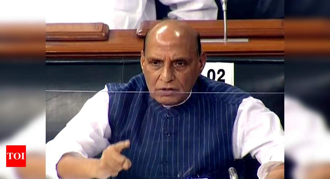 Indian forces ready to deal with 'all contingencies', says Rajnath in LS