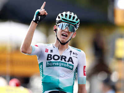 Germany's Lennard Kamna wins Tour de France 16th stage