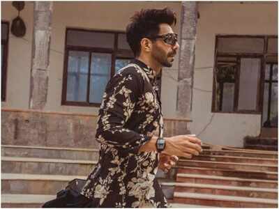 Aparshakti Khurana begins the week on an energetic note